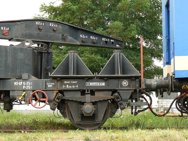 Kolejový jeřáb EDK 750